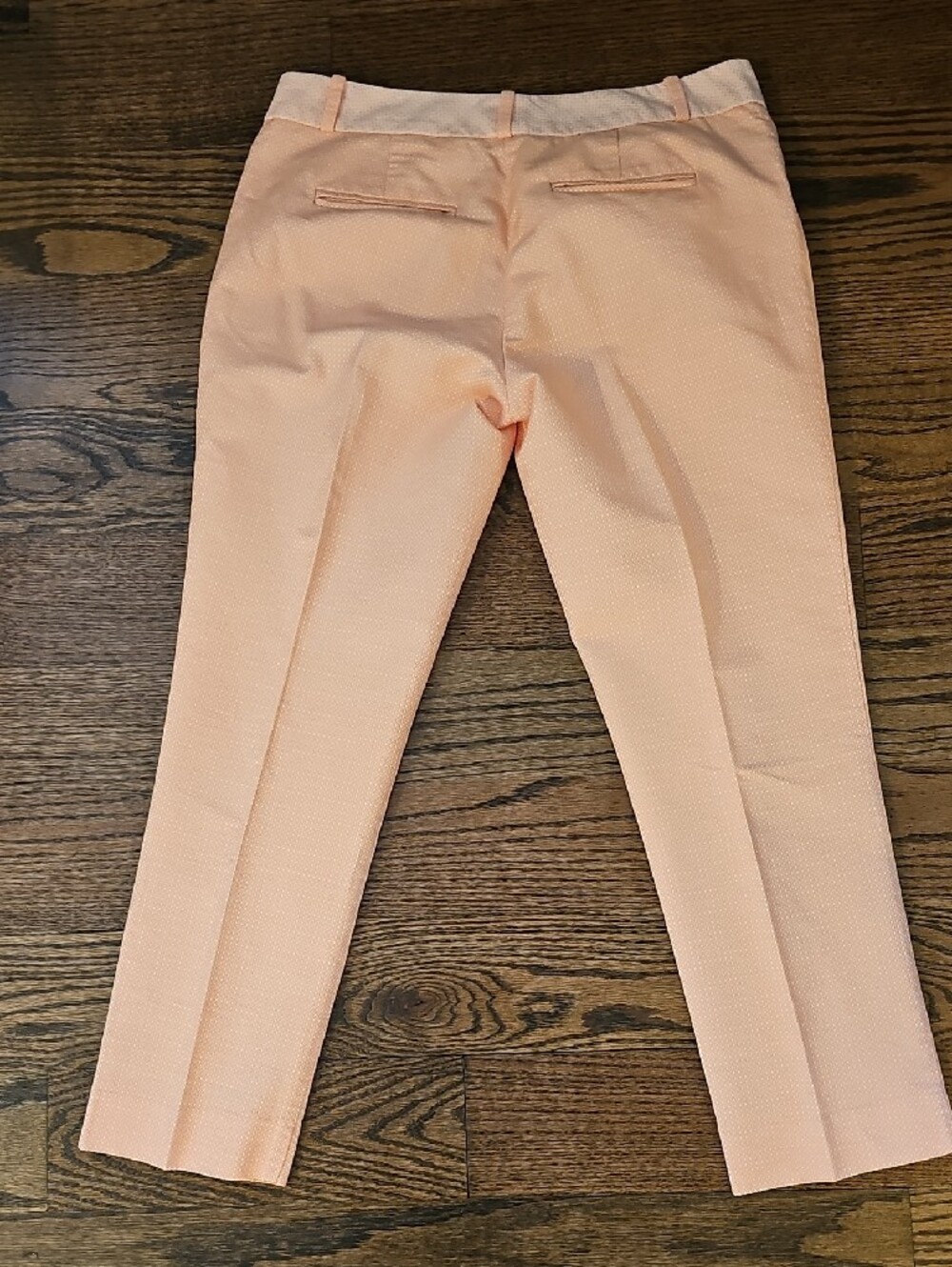 The Limited Pinkish Peach Low Rise Cropped Ankle Pants Size 4 - Picture 4 of 8
